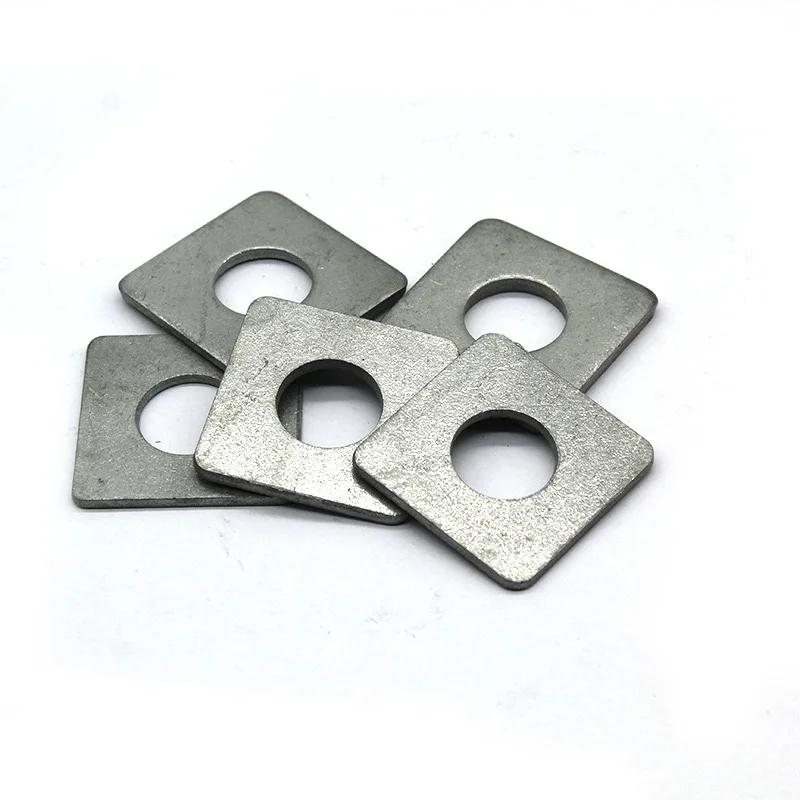 Made in China Carbon Steel Square Washer Fast Delivery Zinc GB DIN Available Split Flat Lock Nylon Aluminium
