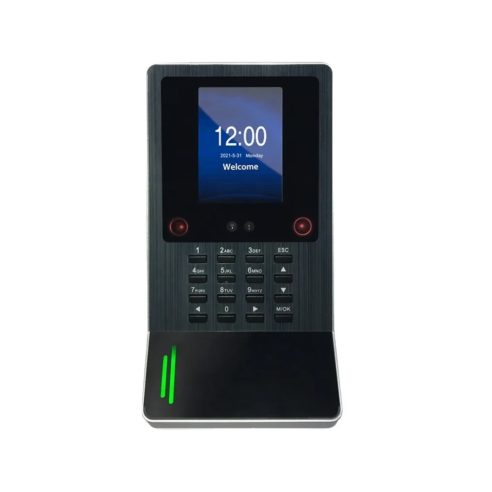 web cloud Biotime software wireless wifi face recognition detection time attendance machine