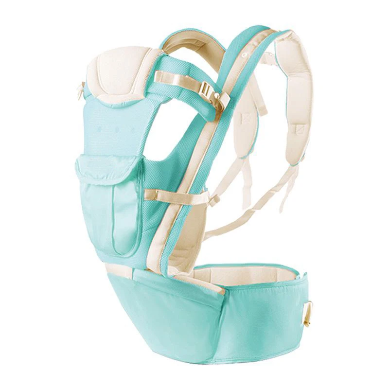 Brightbebe best organic cotton baby carrier hip seat baby sling carrier waist stool hipseat with lumbar support