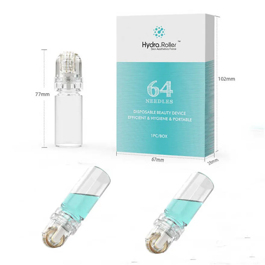 Portable Hydra Needles 20 Microneedles Injection Mesotherapy