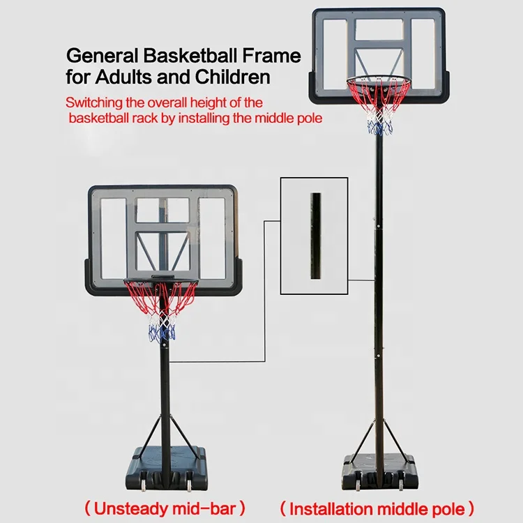 A-100321AL 2019 New Item Well-Designed Moveable Outdoor Indoor Basket Ball Stand