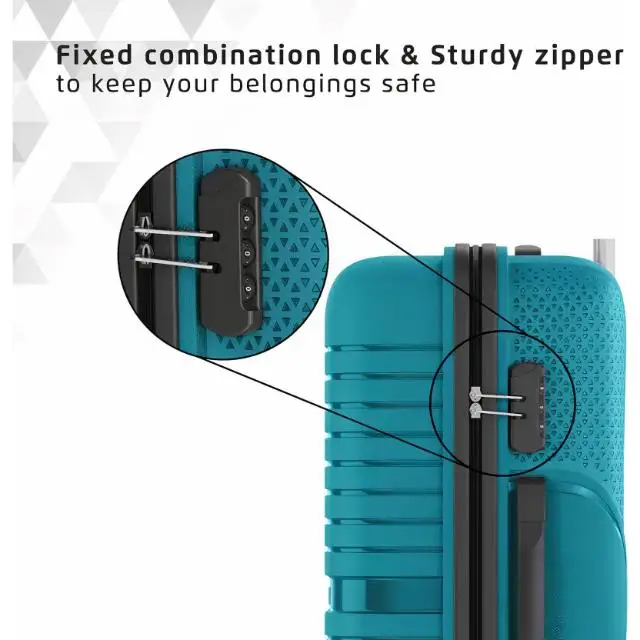 Expandable Luggage with Spinner Wheels Black 24-Inch Luggage bag suitcase luggage sets trolley bag manufacturers