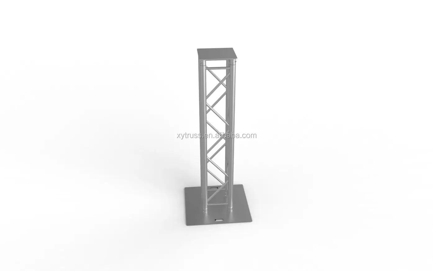 Used Aluminum Spigot Truss With Base Plate Moving Head Totem Truss