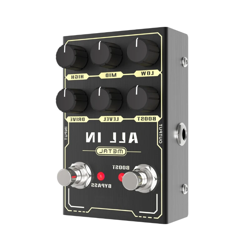 HUASHENG guitar accessories ALL IN True Bypass electric guitar multi effects pedal