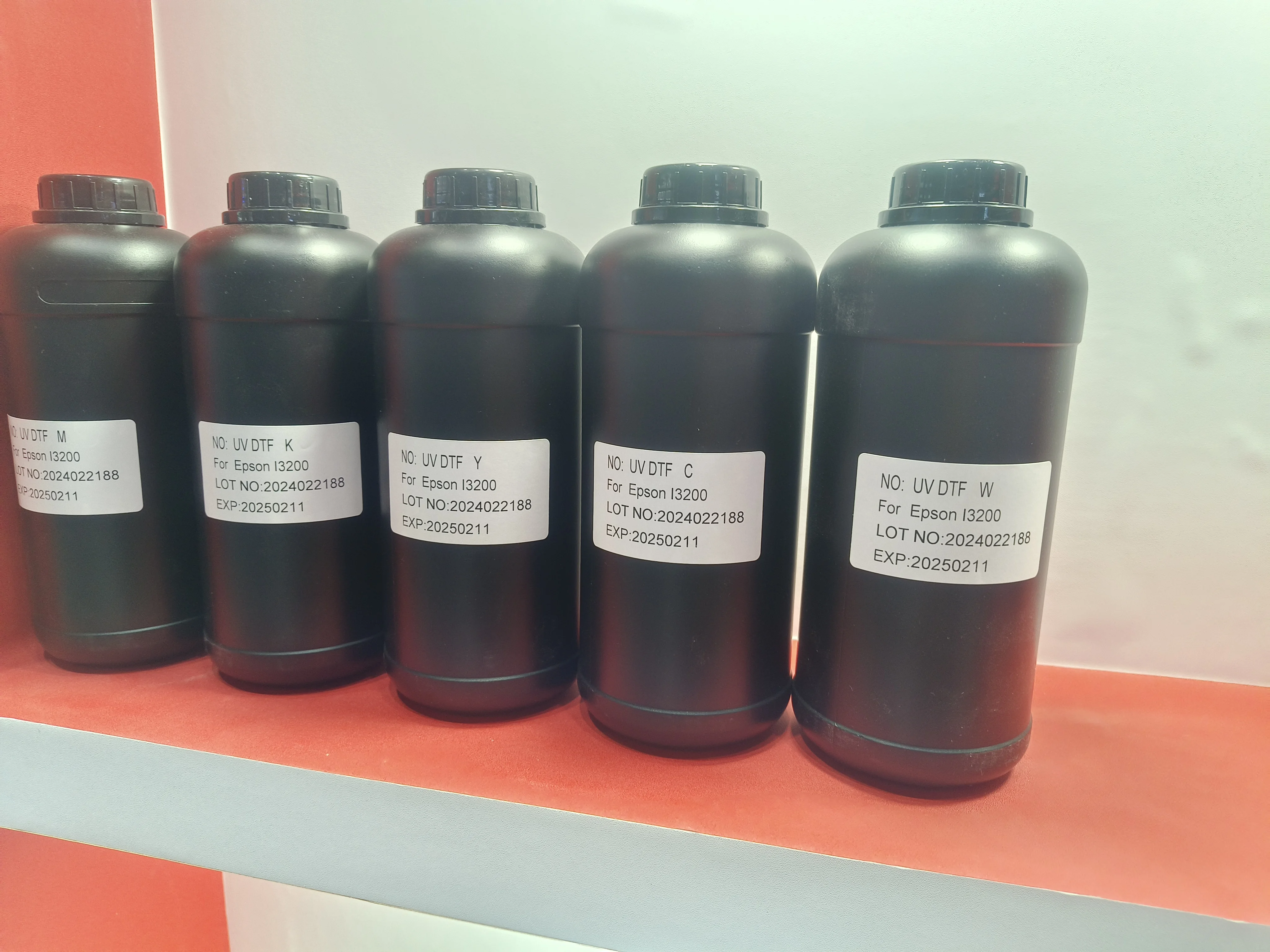 Good Adhesive Glue DTF UV Printing Ink UV Printer DTF UV Transfer Film Ink for Epson I3200 head