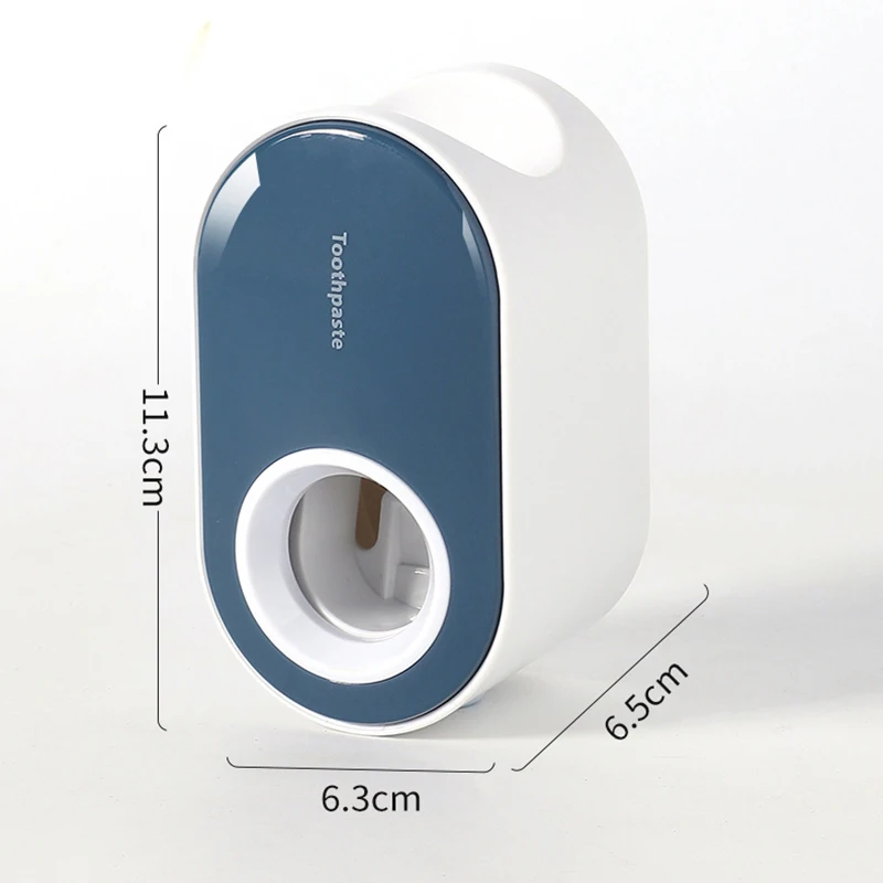 Оптовая Продажа Настенный Hand Free автоматический многофункциональный для ванной комнаты, дозатор для зубной пасты для детей