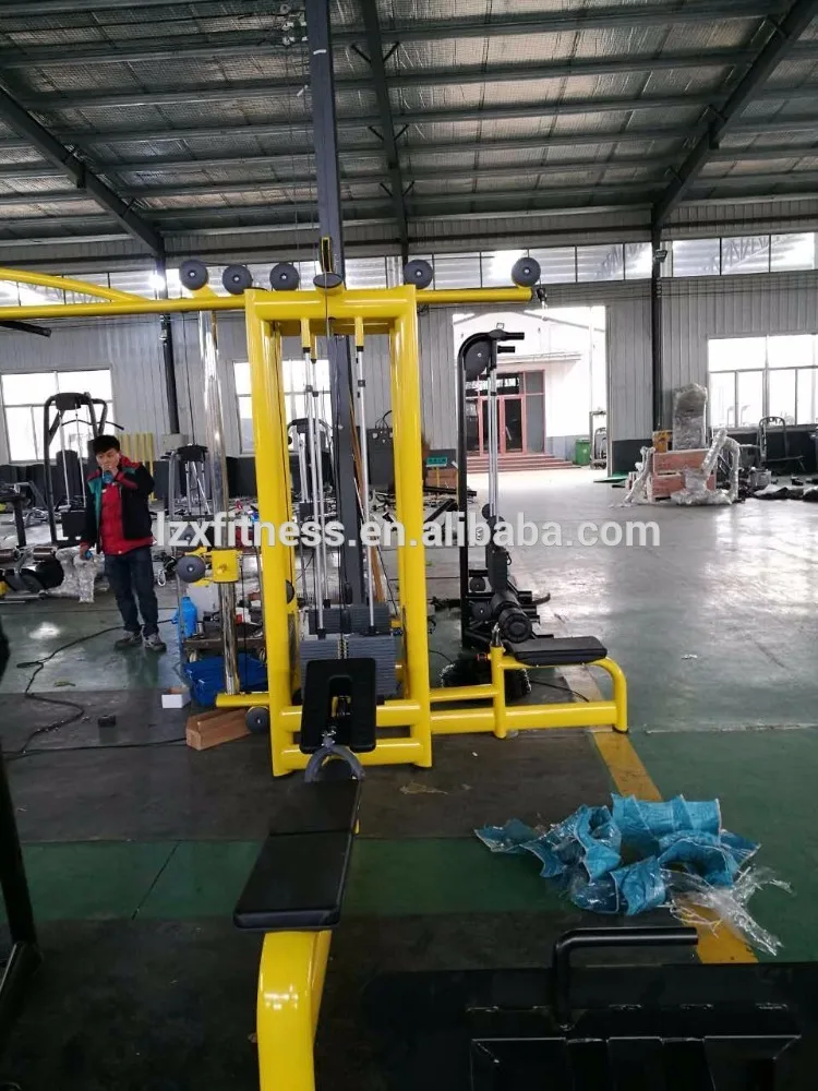 LZX-2053 8 station multi gym equipment for body exercise