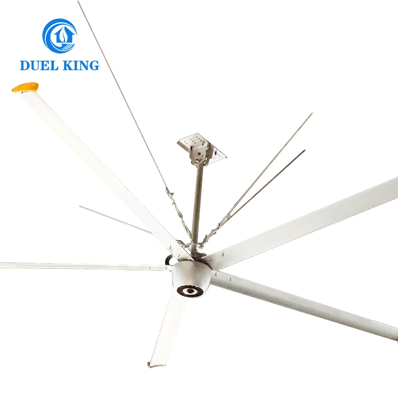 Low noise 220v 1.5KW 24FT commercial hvls fan  without gearbox