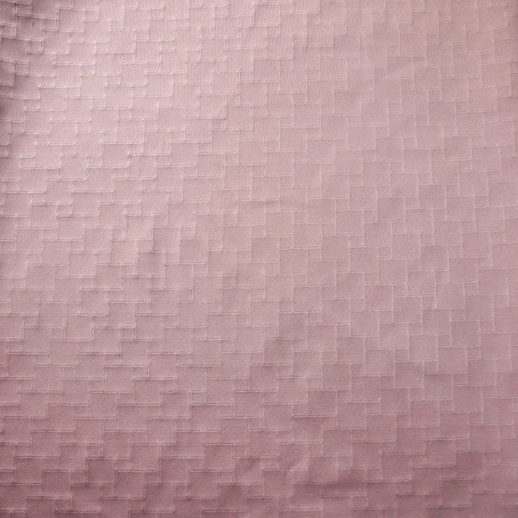 Factory cheap price nylon spandex embossed fabric naked feeling Yoga sweat suit high elastic jacquard pit pleated fabric
