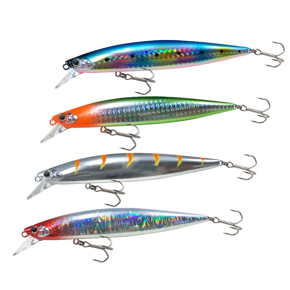 HONOREAL 120mm 21g Hard Plastic Saltwater Fishing Lure Long Casting 0.3-1m Wobbler Floating Minnow for River Lake Carp Bait