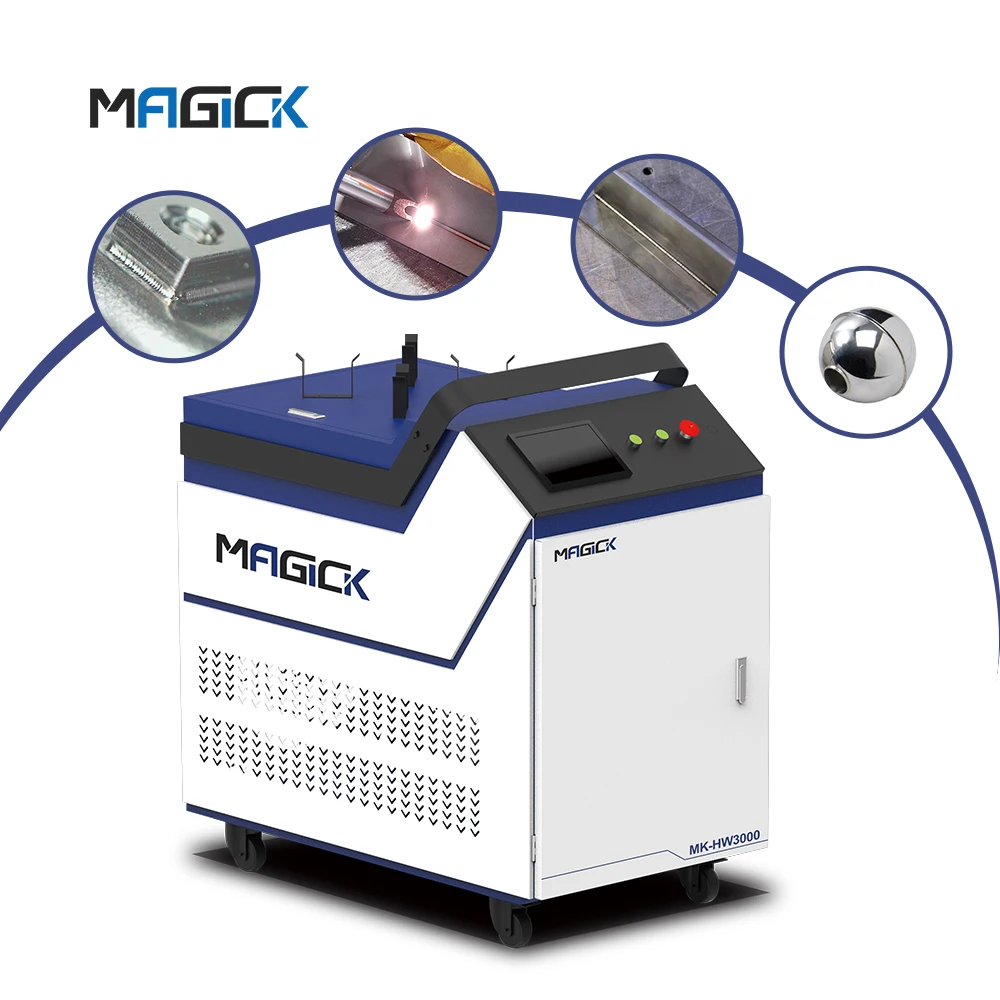 Fully automatic 4in1 air-cooled laser handheld welding machine for tight welding