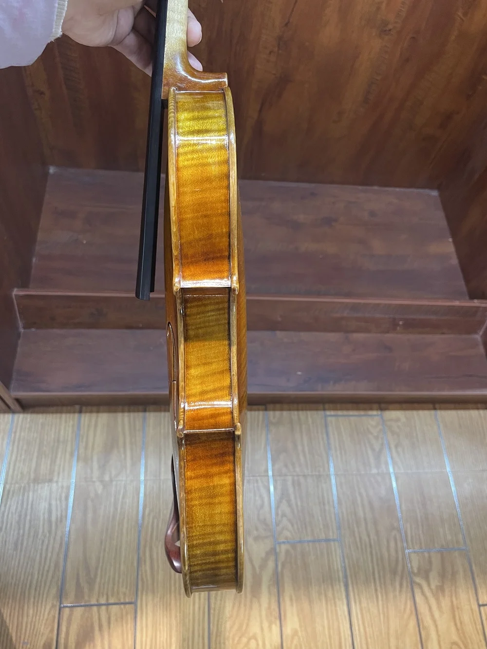 Quality European wood antique color nice flamed  professional Violin