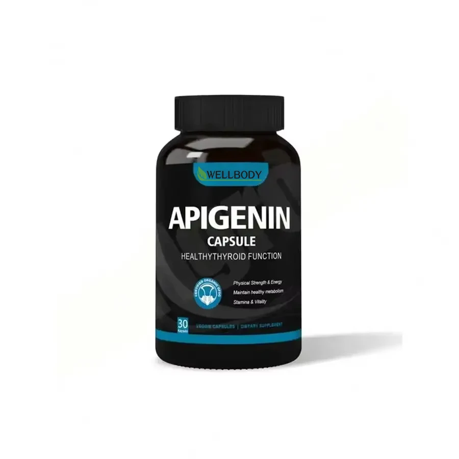 WELLBODY Apigenin capsules Hot sales capsules manufacturer high Strength Supplement natural dietary supplement Apigenin capsules