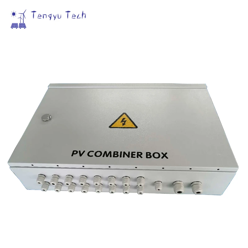 Customzie PV Combiner Box Photovoltaic DC combiner box conventional 20 in 1 out, IP65, optional intelligent monitoring