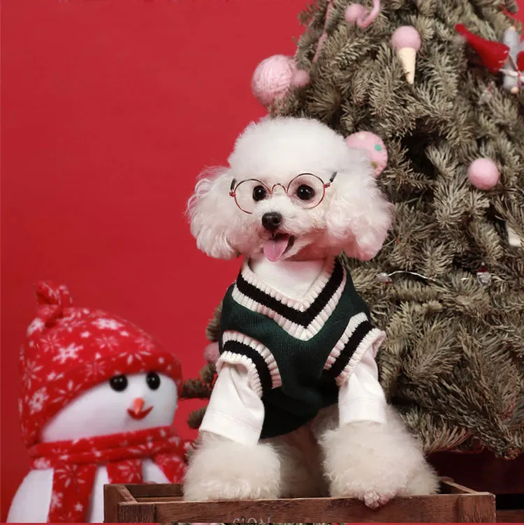 Wholesale Designer Classic Cable Knit Pet Dog Jumper Sweater Clothes