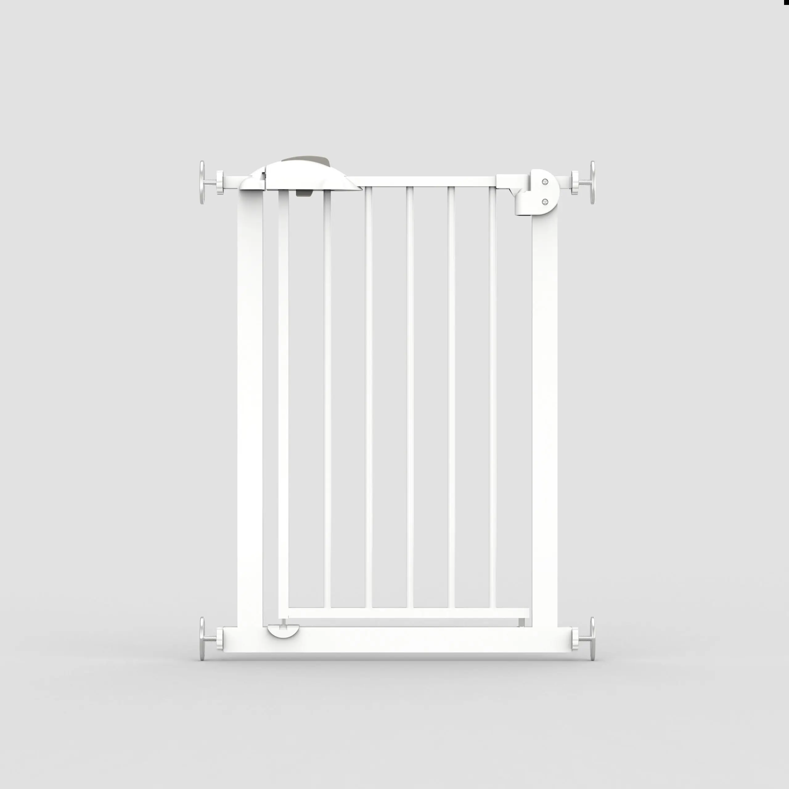 Регулируемые Детские ворота легко открытые автоматически закрытые Безопасные ворота для собак