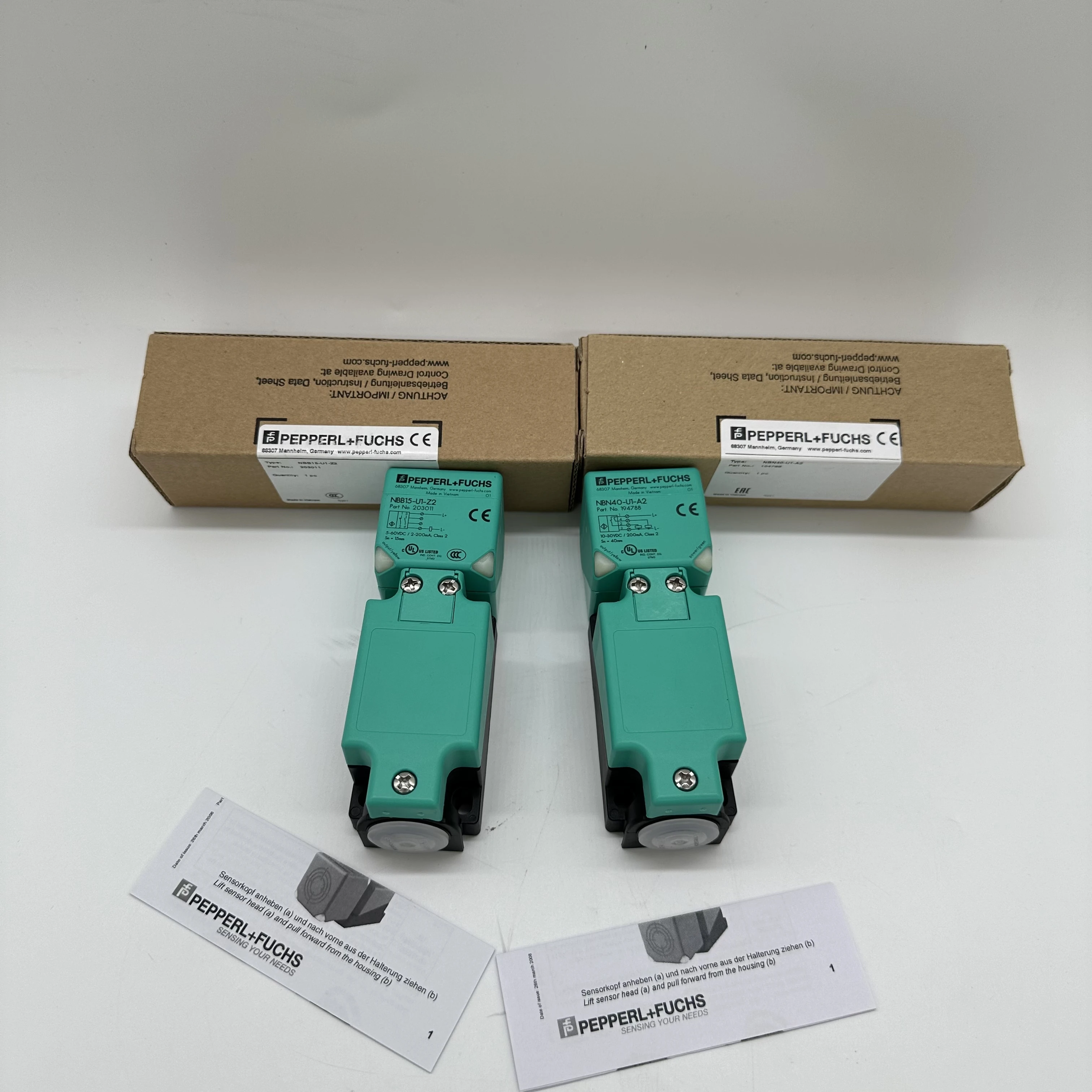 American  PEPPERL+FUCHS sensor  NBB15-U1-Z2  NBN40-U1-A2