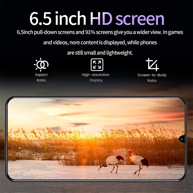 Дропшиппинг Huwei P40 256 ГБ мобильные телефоны 6 5 дюймов изготовленный на заказ капли воды экран смартфон 5600 мАч батарея Android 10 системы