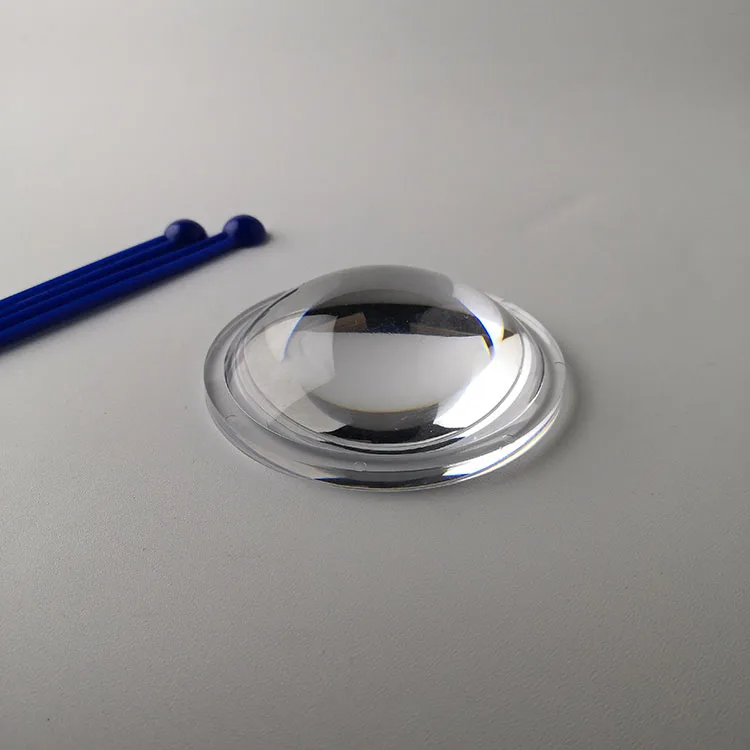 China High Quality Product Diameter 66mm LED Plano-Convex Acrylic Lens Lighting Accessories Eagle Eye Lamp Convex Lens