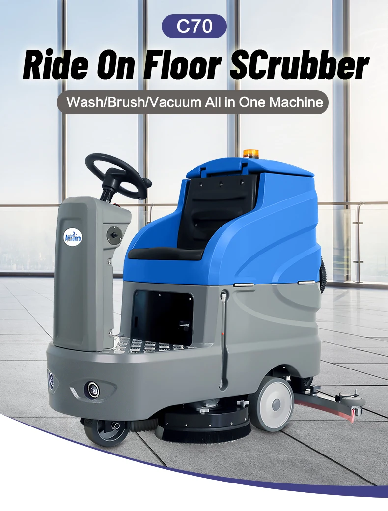 Competitive Price Durable High Quality Rider Floor Scrubber Machine