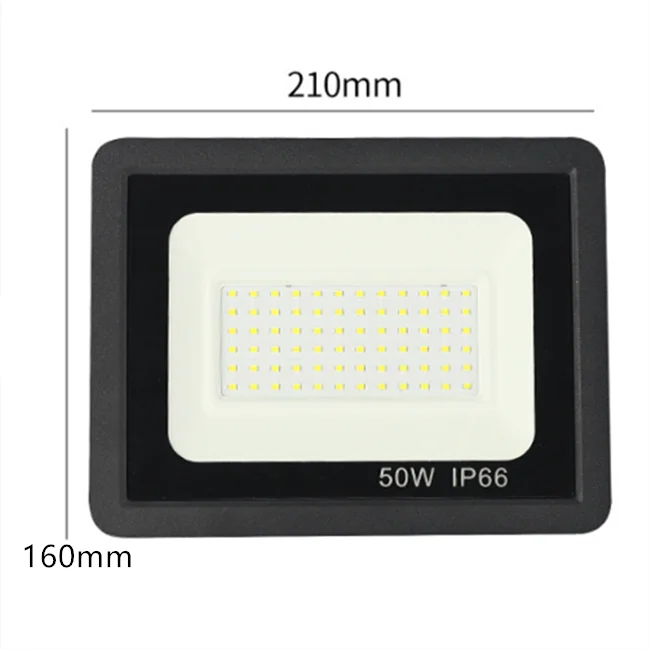 Multi-size Outdoor IP66 Garden Security 10w 20w 30w 50w 100w 150w 200w 300w Led Flood Light for house using