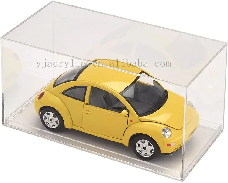 Clear Acrylic box Display Case for Scale Cars