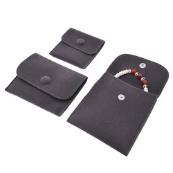 Custom Printed High Quality Suede Cotton Bracelet Jewelry Packaging Pouch