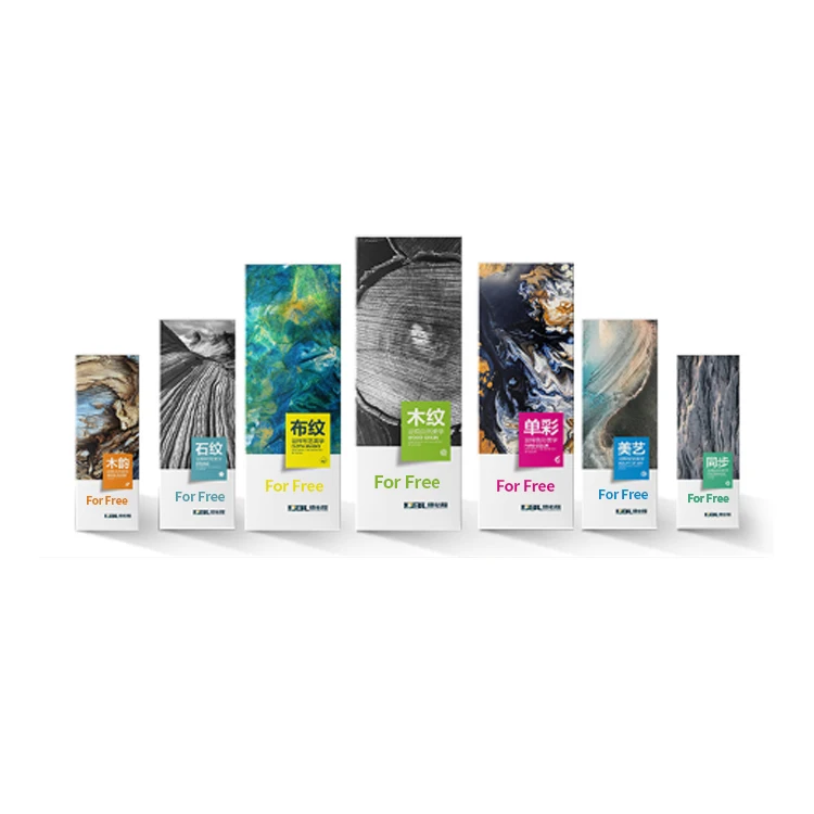 DBL panel Furniture use melamine faced plywood /Sample Brochure For Synchronous