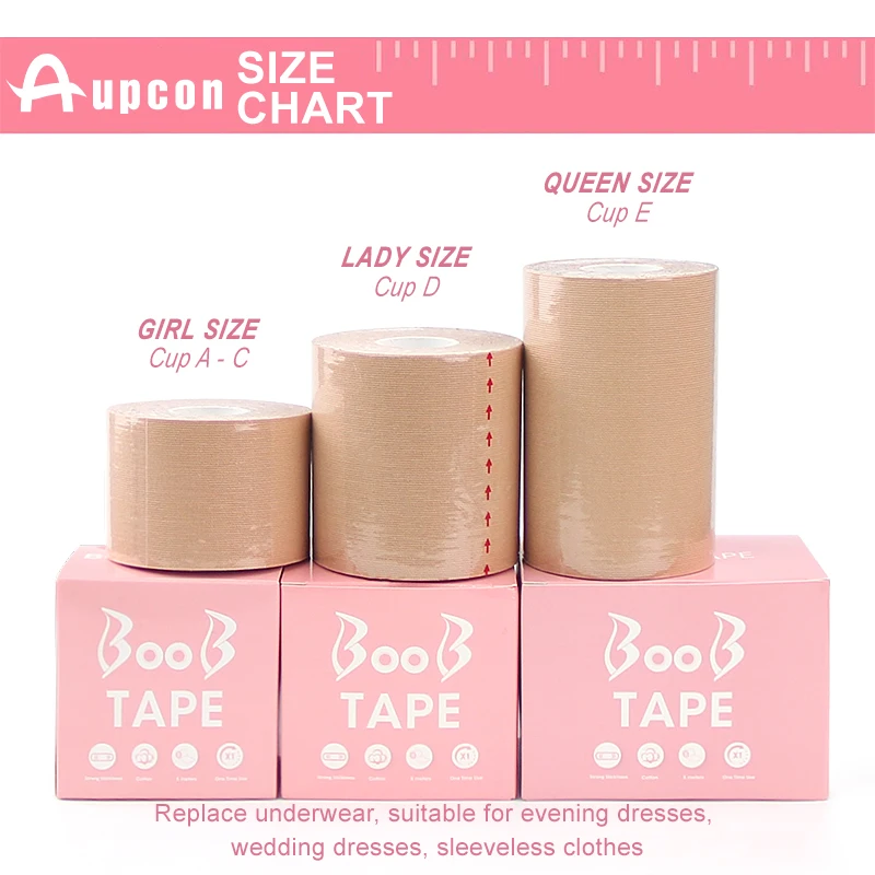 Ultra-thin Invisible Waterproof Chest Tape breast Lifting tape Strapless Boob Tape