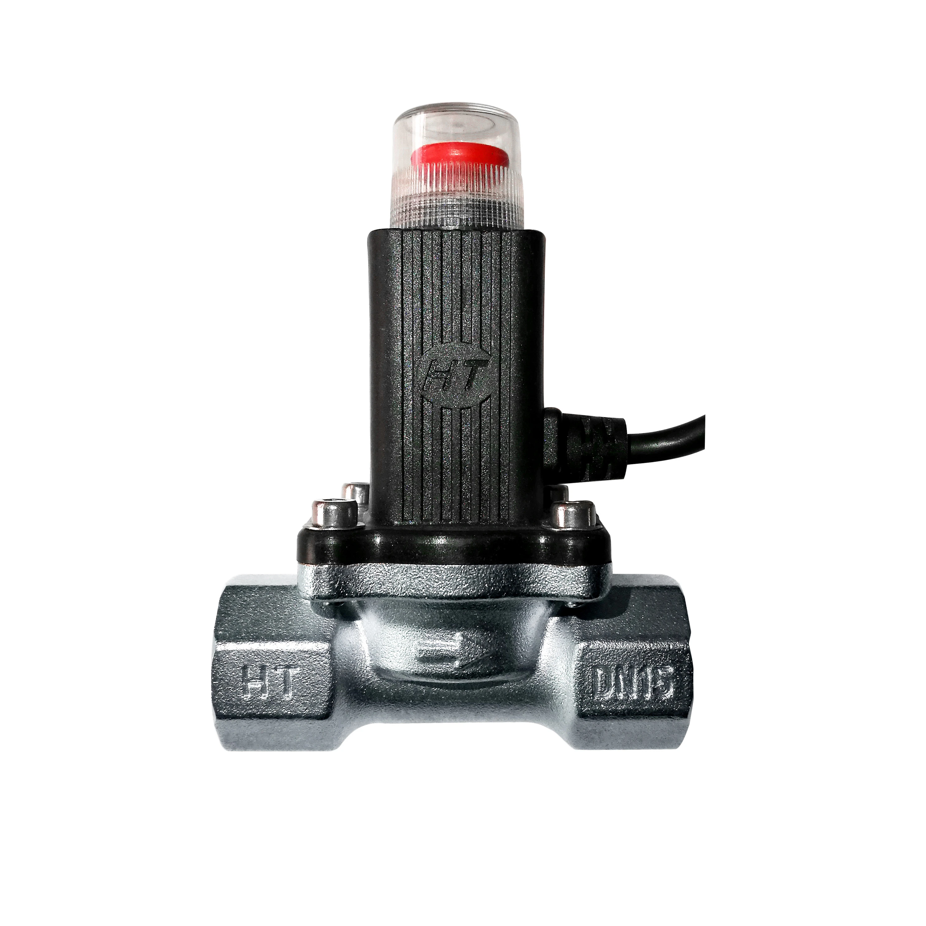 CE ROHS shut cut off value solenoid value connect to natural gas detector