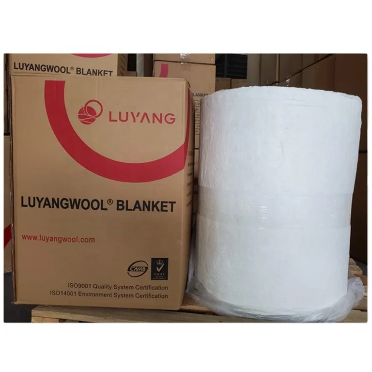  LUYANGWOOL 1430C циркониевое керамическое волокно HZ алюминиевое силикатное одеяло для вкладышей промышленной
