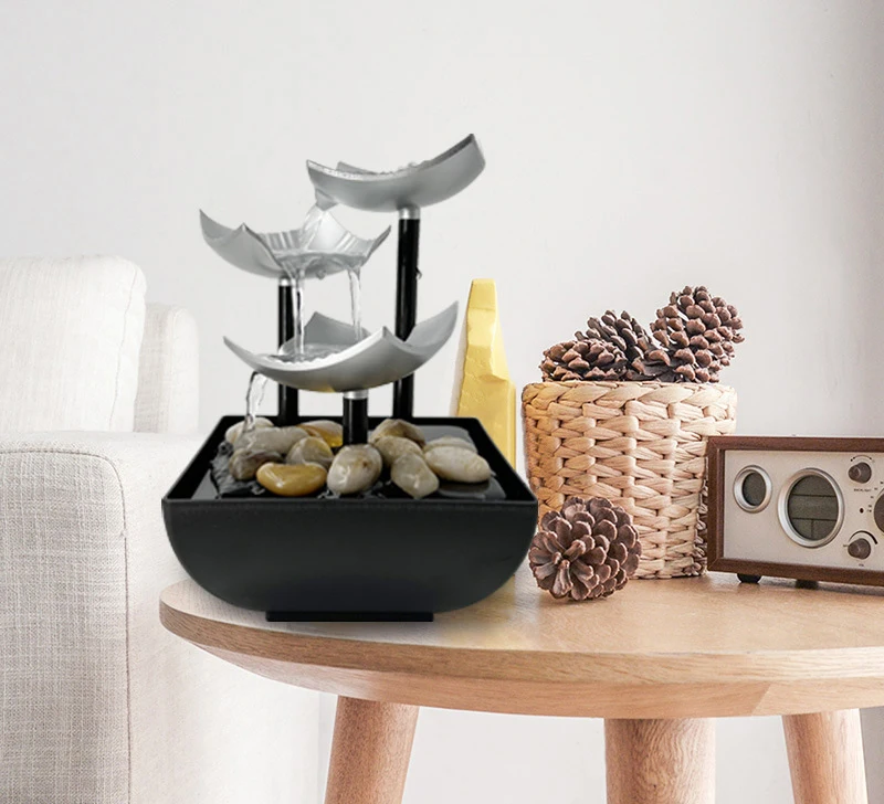 Home Decor flowing water Decoration Desktop Fountain Crafts Office Chinese Factory Tabletop Water Fountain Feng Shui Decoration