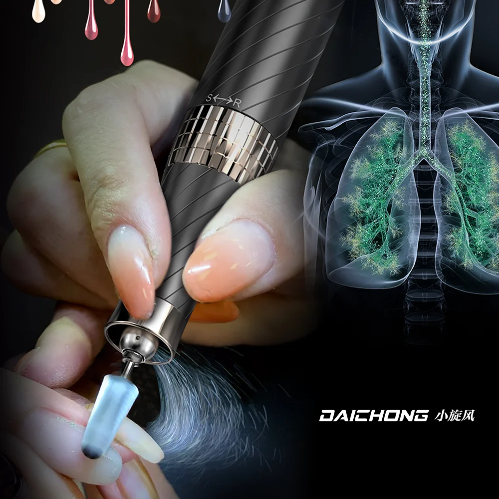 DAICHONG New Coming High Quality Silent King 240W Nail Dust Vacuum Cleaner Nail Dust Collector