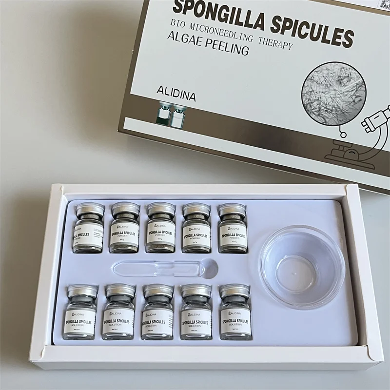 2024Y Sponge Microneedle Peel Acne Treatment Spotted stretch marks Algae Peel  Bio-microneedling For Skin Rejuvenation