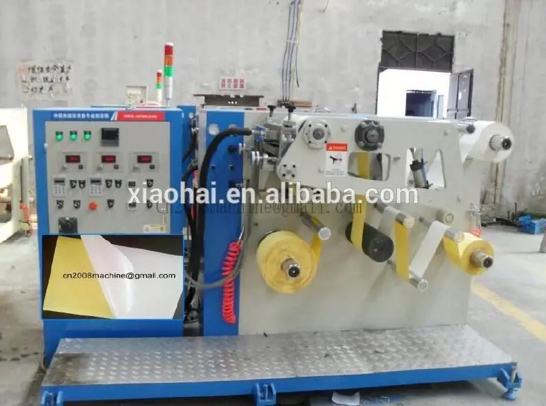 hot melt coating adhesive machine