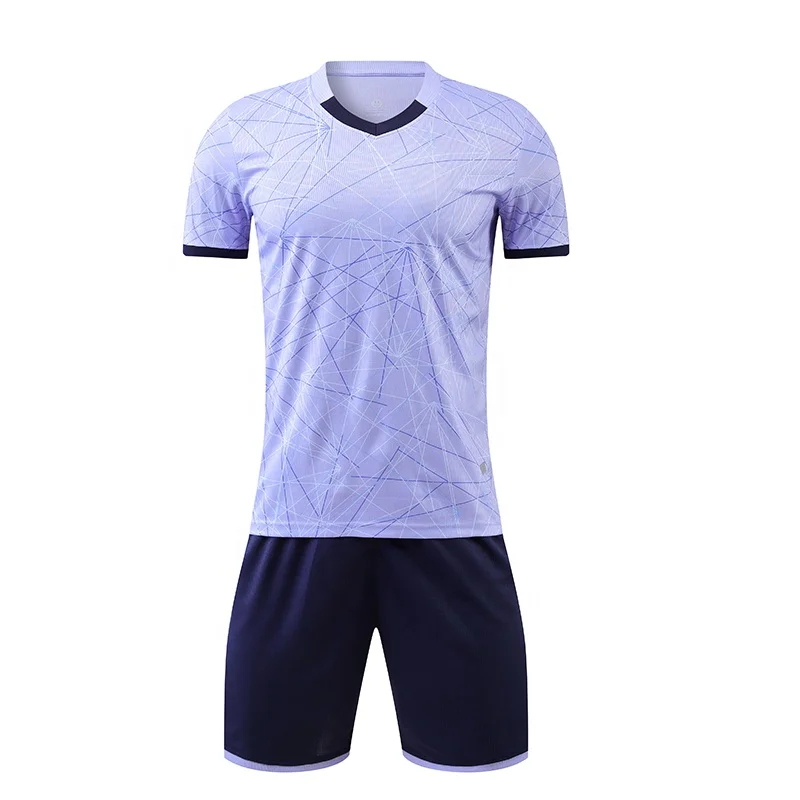 Wholesale Latest Jersey Football Training Uniform Soccer Suit T-Shirts