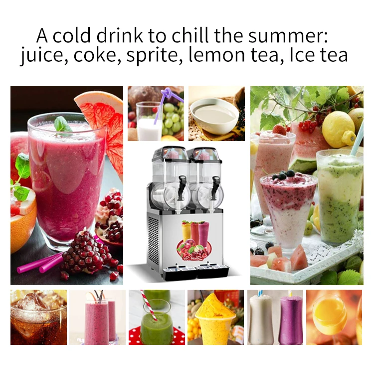 MK-SM212  wholesale juice freezer space granita slush machine rental spare parts