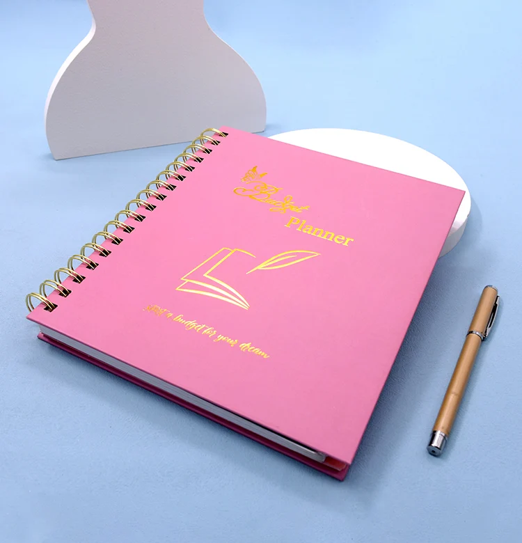 Private Label 2024-2025 A5 Undated Spiral Weekly Goal Workout Diary Journal Planner Notebook For Gift