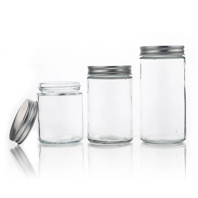 5oz 8oz 16oz Kitchen Glass Storage Mason Jar And Containers In Bulk Wholesale With Lids