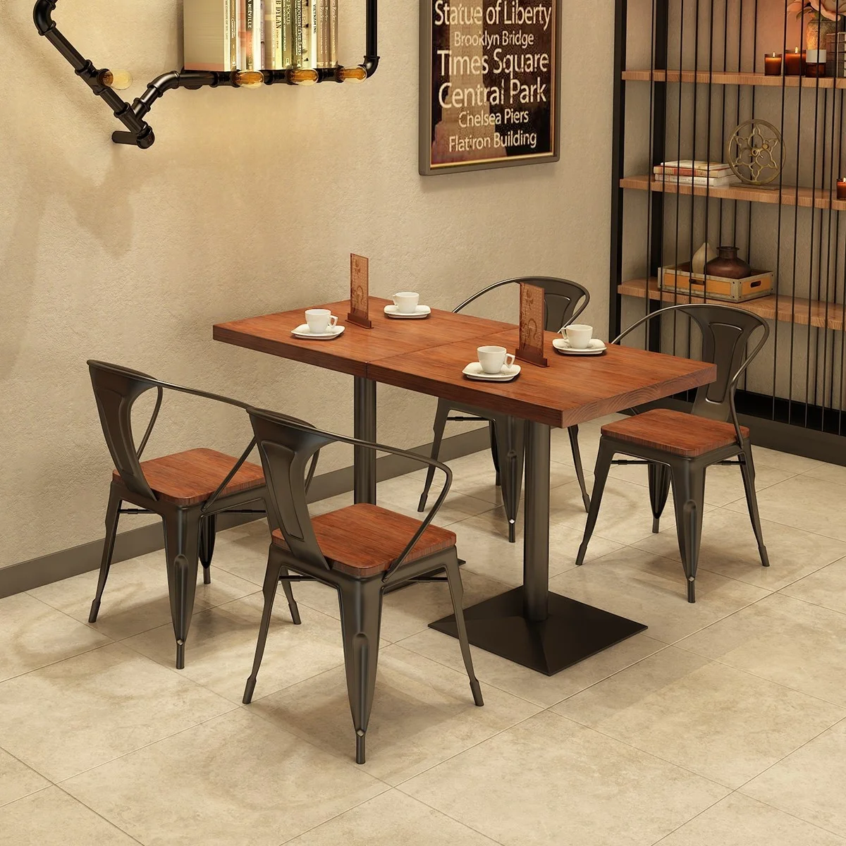 outdoor dining table with chairs modern dining room furniture industrial style cafe vintage coffee table luxurious dining table