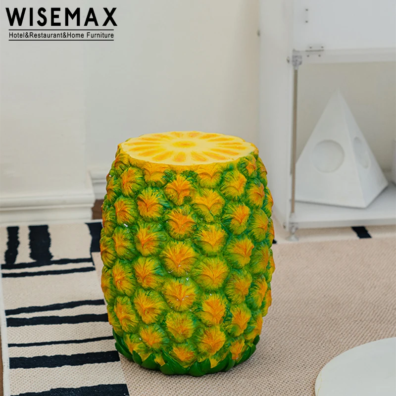 WISEMAX мебель в уникальном стиле красочный стул для ног детская комната пуфик креативный форме еды домашней мебели