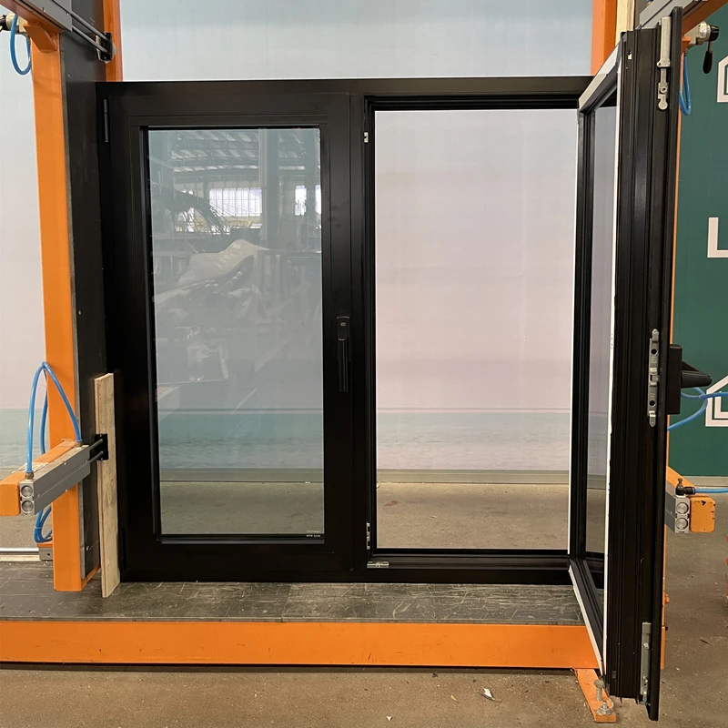 Minglei Top window thermal break aluminum window triple pane casement windows