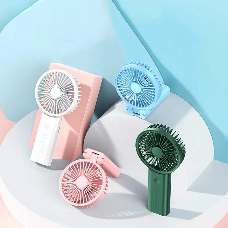 Usb Индивидуальный маленький кулер индивидуальный логотип Шэньчжэнь перезаряжаемый Ручной портативный Электрический мини-вентилятор для зарядки аккумулятора