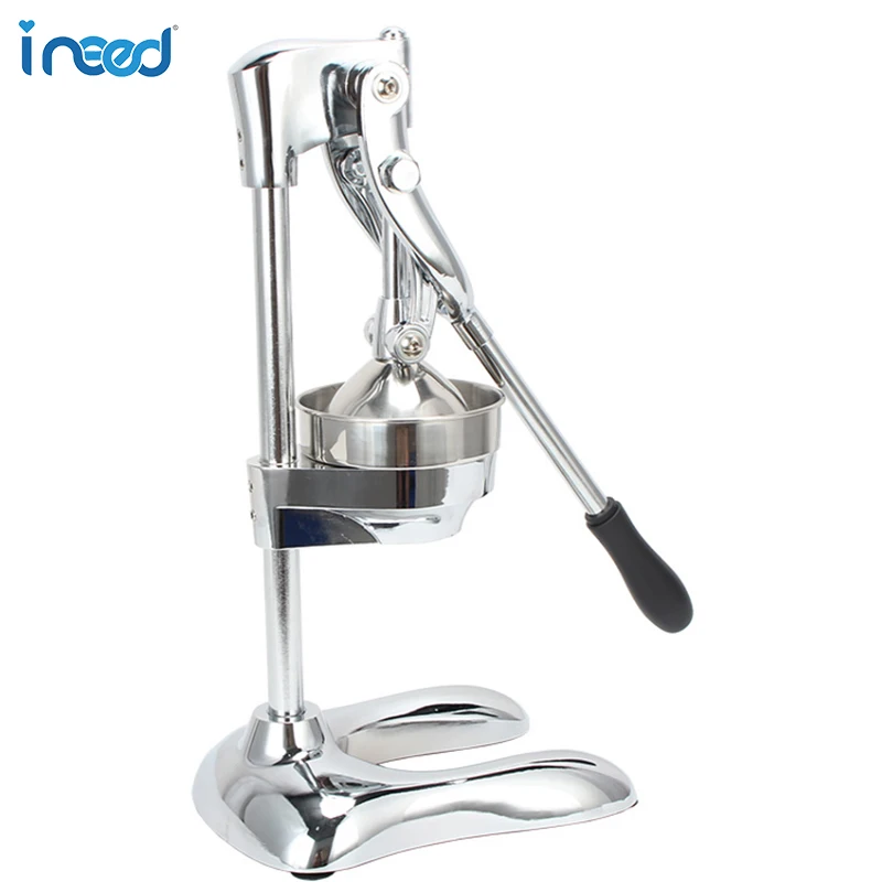 Hand Press Citrus Orange Juicer Machine Stainless Steel Manual Fruit Lemon Squeezer for Homer and Commercial Use
