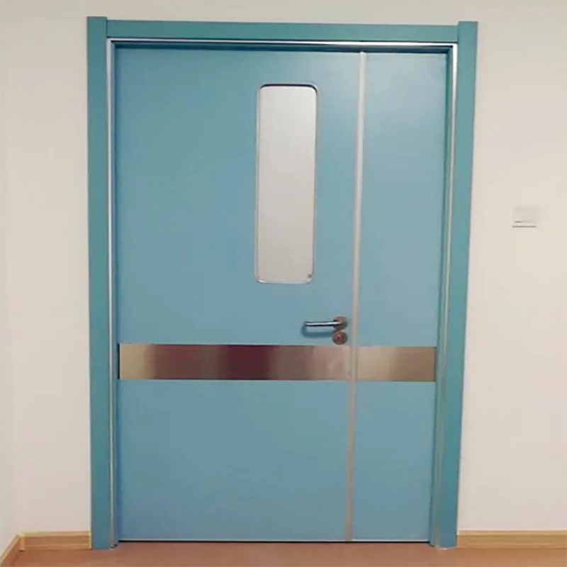 Герметичная Поворотная дверь для больничных палатных чистых помещений фармацевтических лабораторных пищевых цехов цена производителя