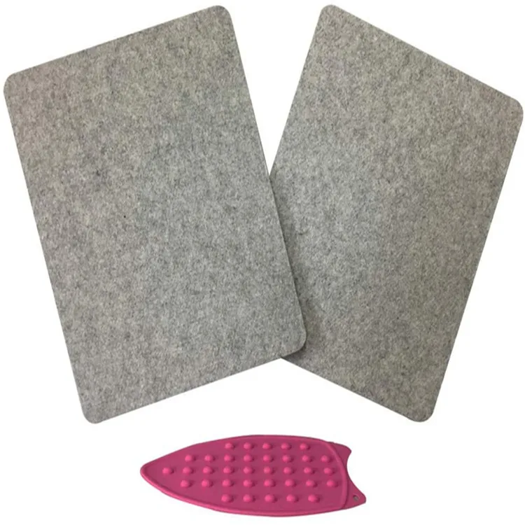 Hot sale 12 x 18' 17 x 24'  100% new zealand wool felt ironing board wool pressing mat for quilting