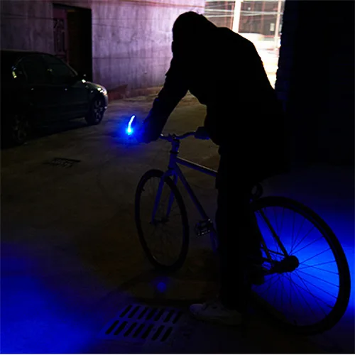 Bike Handlebar Turn Signal Lamp Bike Bar Ends with Turn Signal LED Light for 22.2mm Mountain Bike Bar
