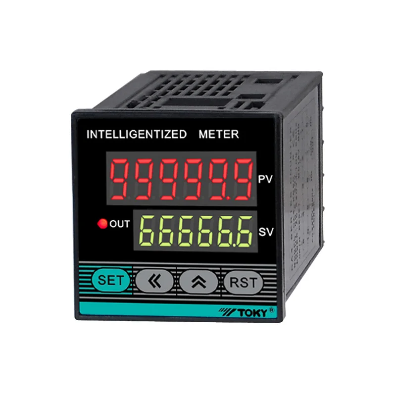 Economical Dual-line 6 Digit Display Electronic Length Digital Meter Counter