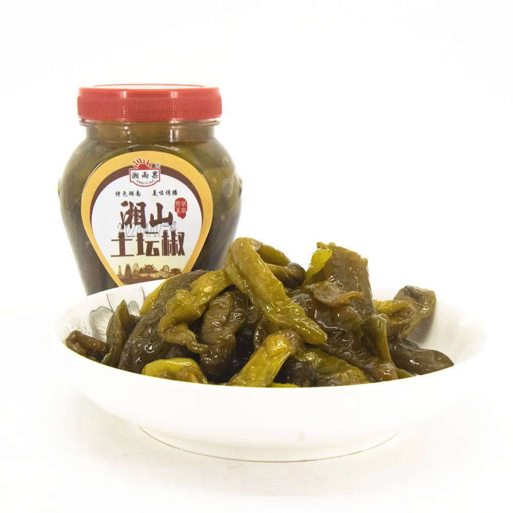 Chinese Food Whosale Spicy Wild Pepper Pickled Vegetable