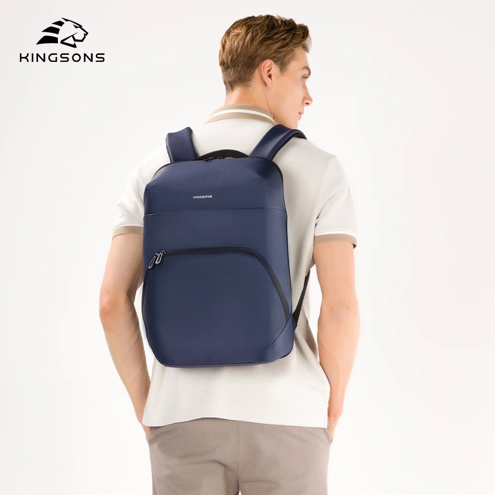 Kingsons hot sale waterproof backpack for business school business travel laptop backpack bag computer bag gift for men